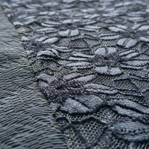 Anthropologie Moulinette Soeurs Dress Medium Navy Blue Jocelyn Lace Sheath NWT - Picture 12 of 16